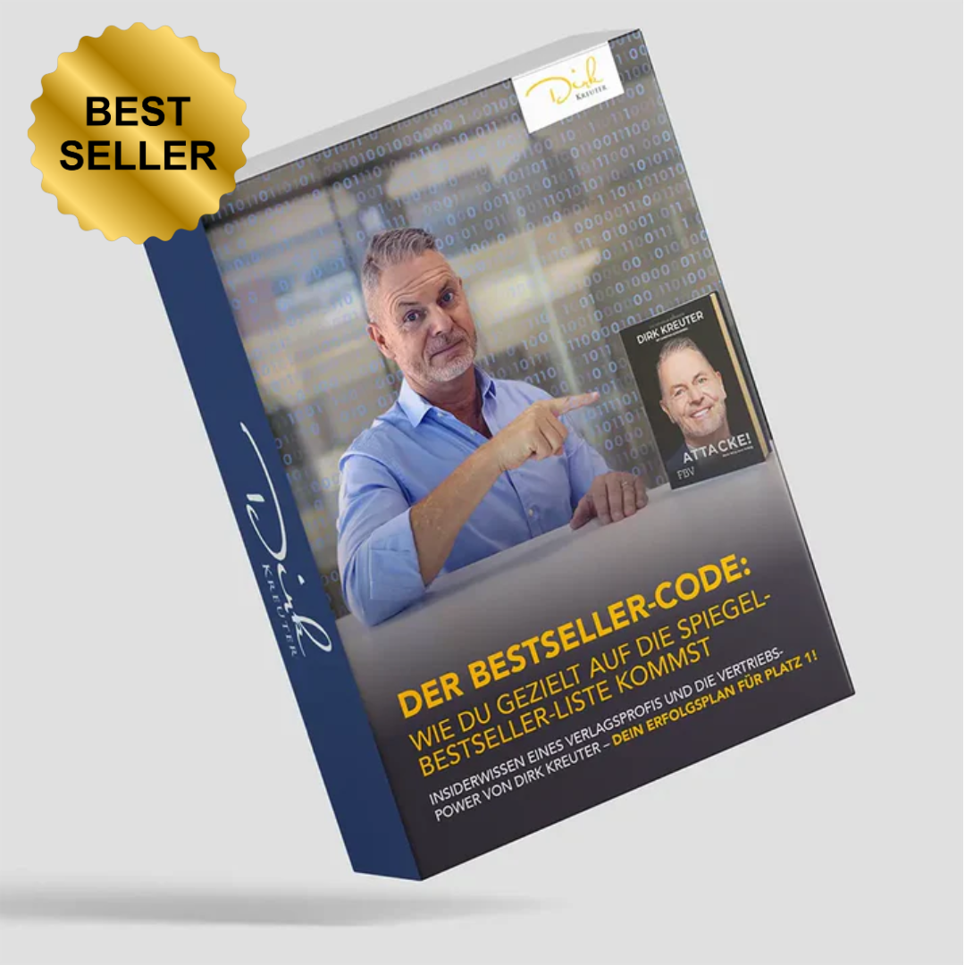 Onlinekurs: Der Bestseller-Code: Wie du gezielt auf die SPIEGEL-BESTSELLER-Liste kommst