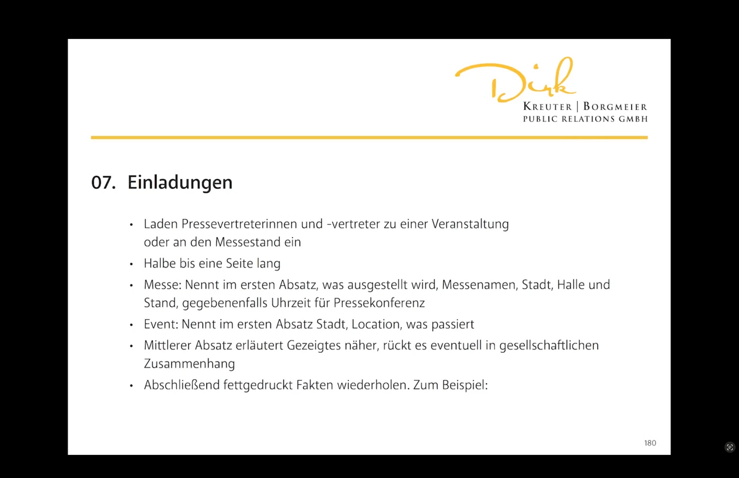 Onlinekurs: PR - Wie schreibe ich Pressetexte?