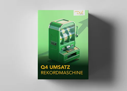 Onlinekurs: Q4 Umsatz Rekordmaschine